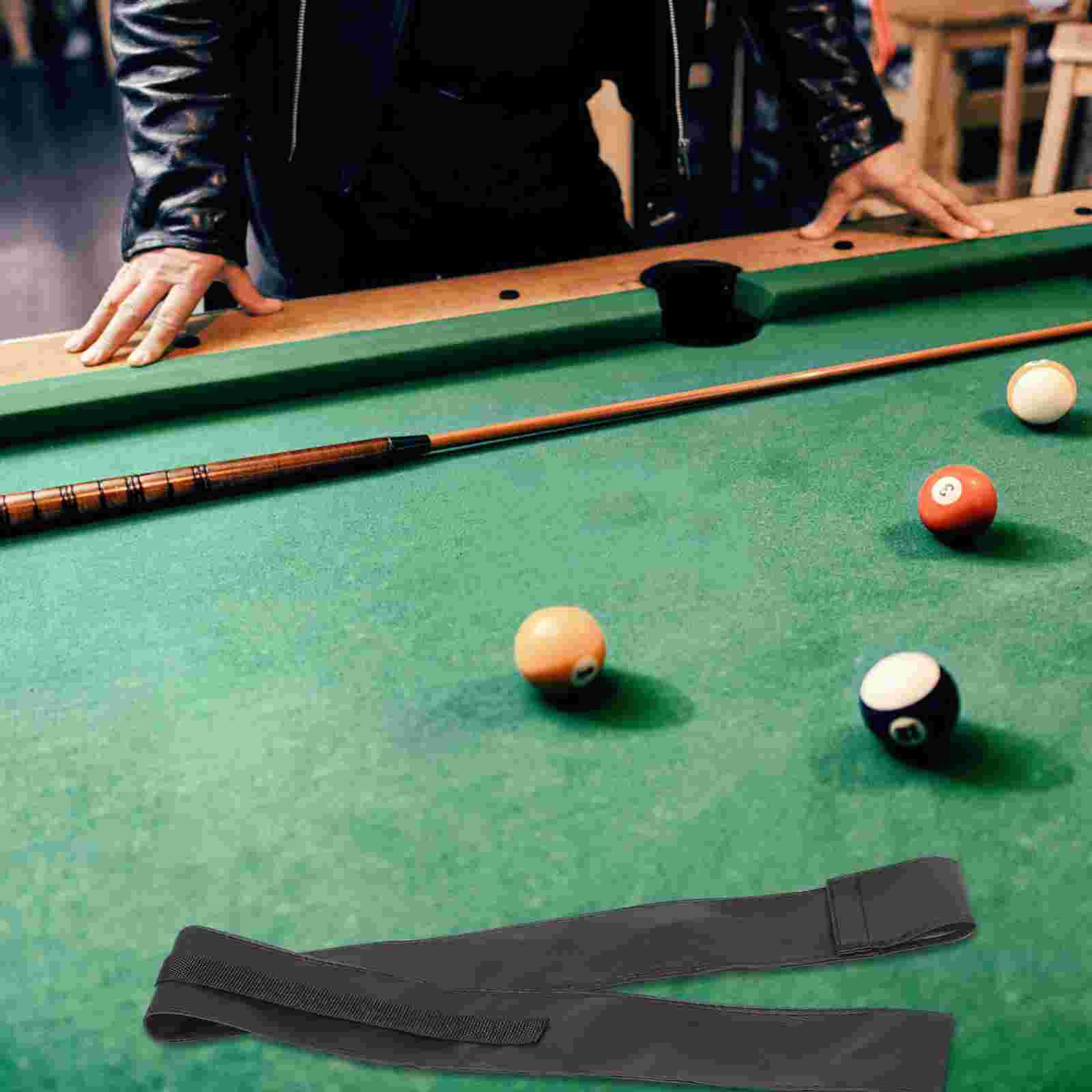 Billiard Rod Pouch PU Leather Billiard Cue Bag Supple Billiard Cue Case Billiard Supply