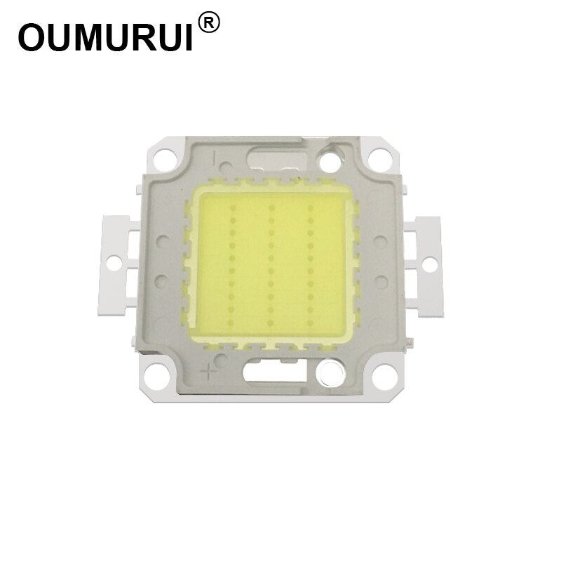 LED COB chip 10 W/20 W/30 W/50 W/100 W High Power Lamp kraal 9-12 v 32-34 v schijnwerper Warm wit/Wit 24 * 40MIL Huga 5 pcs
