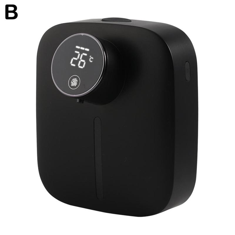Automatic Soap Dispenser Wall Mount Rechargeable Touchless Soap 2022 Dispens Foaming P5T3: black