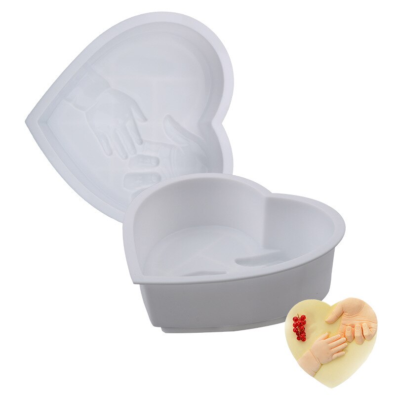 Hart Vorm Speciale 3D Cakevorm Verjaardag Fondant Mold Bakken Tools Decoratie Accessoires Voor Keuken ALI88