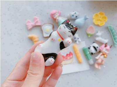 Japansk zakka fräsch stil pennhållare tecknad söt pennhållare liten kanin delfiner panda brevpapper: 9