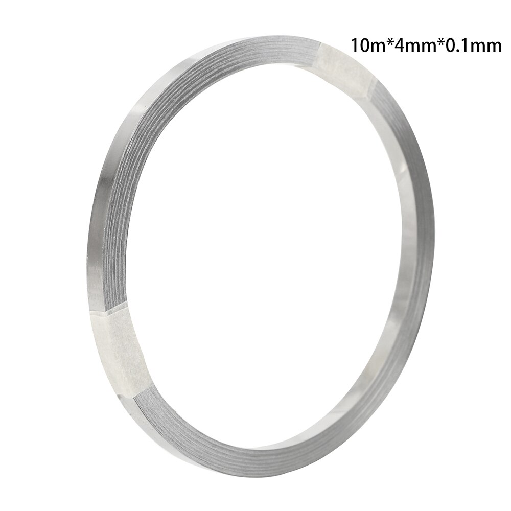 FORAUTO 10m Length 0.1mm Thick Battery Nickel Band 18650 Li-ion Battery Belt Connection Spot Welding Nickel Plate Connect