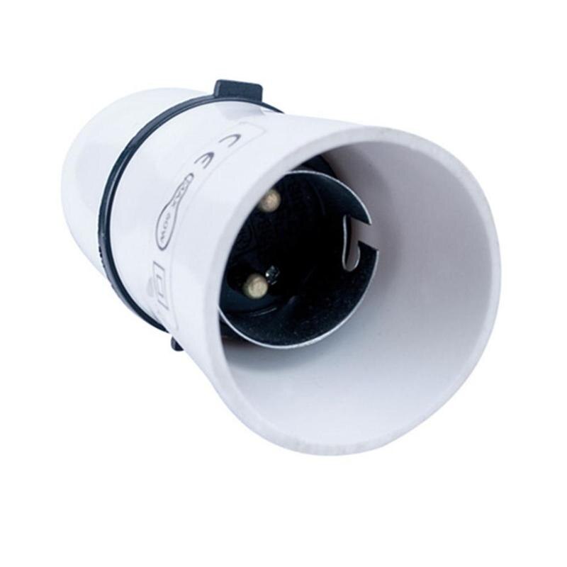 1pcs Black White Plastic Bayonet Lamp Holder B22 Bakelite Socket Living Holder Supplies Home Lamp Room 2A Light 250V Fittin