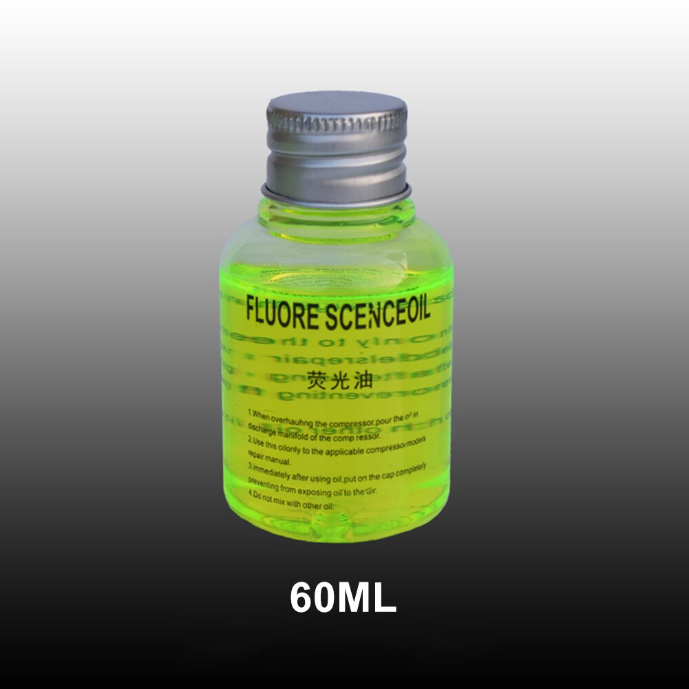 Leak Detection Agent Universal Fluorescent Leak Detector Test Dye Agent Automotive Air Conditioning Repair Tool