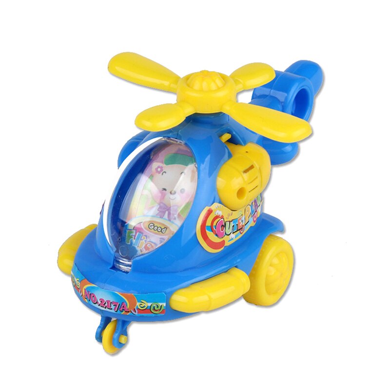 1 Pc Baby Favoriete Cartoon Dier Wind Up Speelgoed Helikopter Clockwork Klassieke Speelgoed