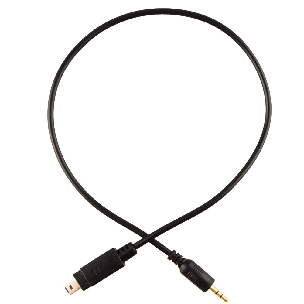 Disparador con Control remoto negro, adaptador de cámara, Cable de conexión, enchufe de Metal para estudio fotográfico, disparador DSLR para Nikon D5200
