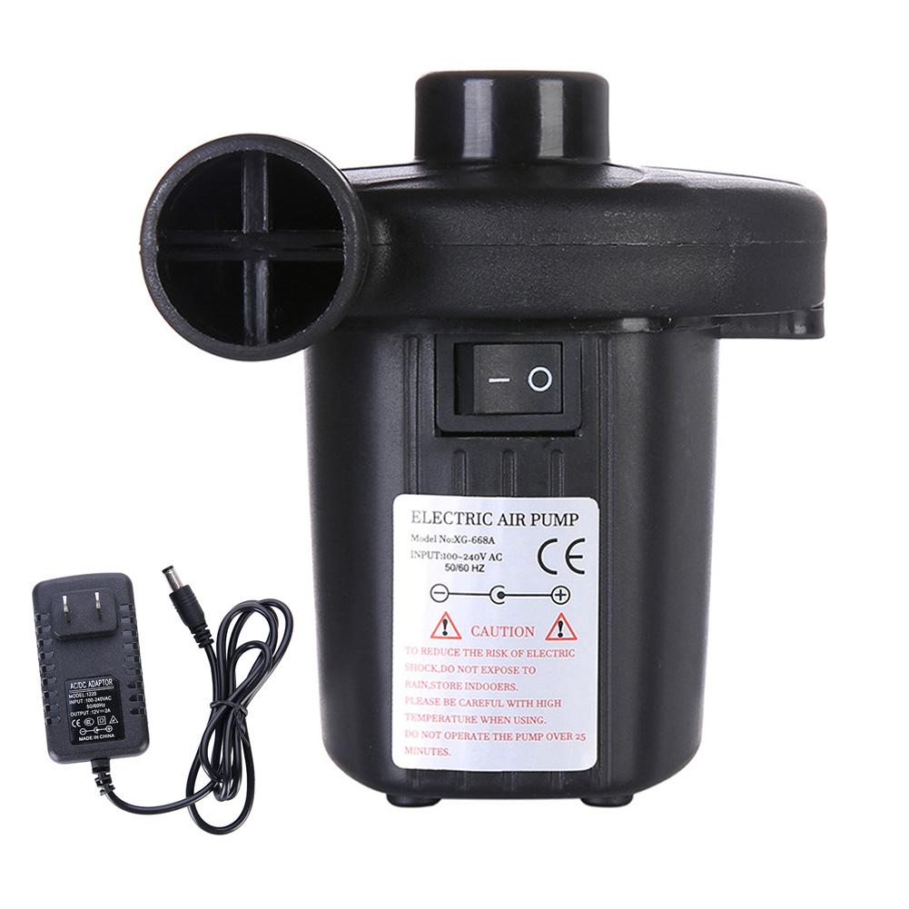 Electric Air Pump For Inflatables Air Mattress Pump With 3 Nozzles For Raft Boat Air Bed Pool Toy Swimming Ring Inflatable Pump: U.S. regulations