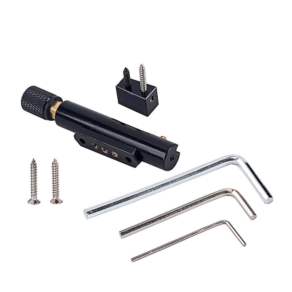 1 Set Bass Bridge Headless Multifunction 5 String Bass Parts Single Bridge Round Bridge Bass Bridge for Musical Instrument