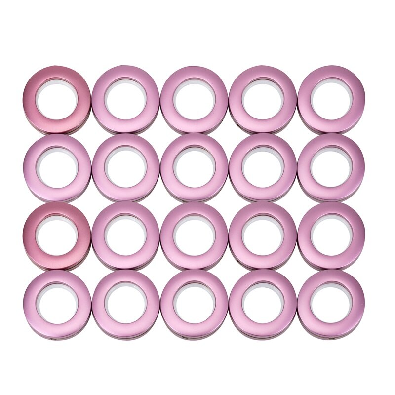 32 stk / sett abs badekar gardiner vinduer dusj hjem dekorasjon gardinkroker glid ringetone ørepynt praktisk hjem tilbehør: matt lilla