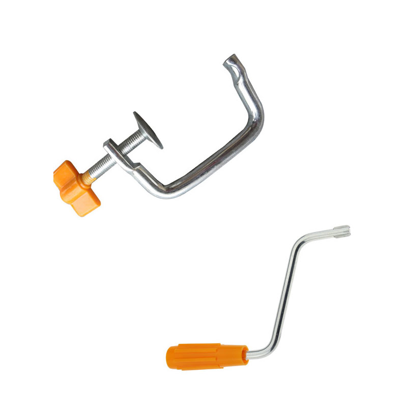 Mango para máquina de pasta de XMT-HOME, soporte para máquina de fideos, accesorios para hacer fideos: handle and holder