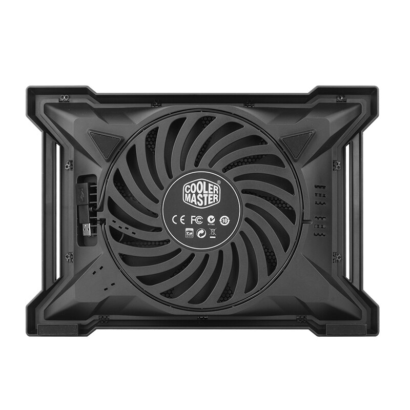 Cooler master  x120 ultratunn bärbar bärbar kylplatta 200mm tyst stor fläkt anteckningsbok svalare bas för bärbar dator 0-15 ''