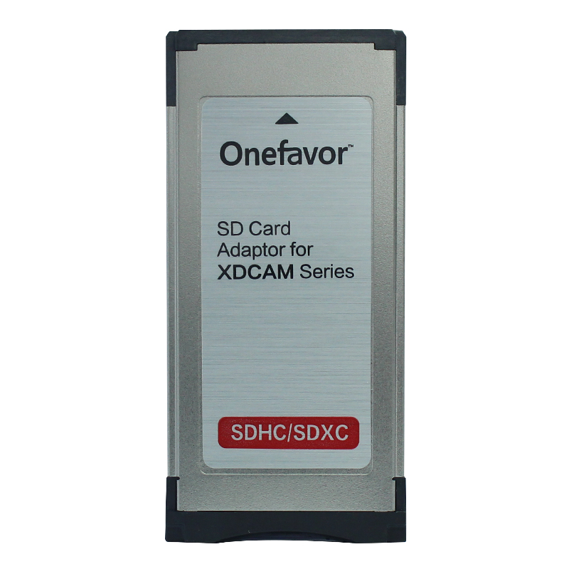 SD SDHC SDXC Card Adaptor for XDCAM Series Camera into Express Card SXS Card Adapter