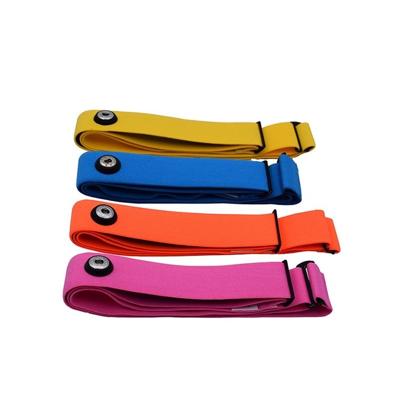 Bandas elásticas para cinturón de pecho, transmisor de Sensor de ritmo cardíaco para Geonaute Polar H7 Wahoo, Garmin, Magene, Bryton, coospo