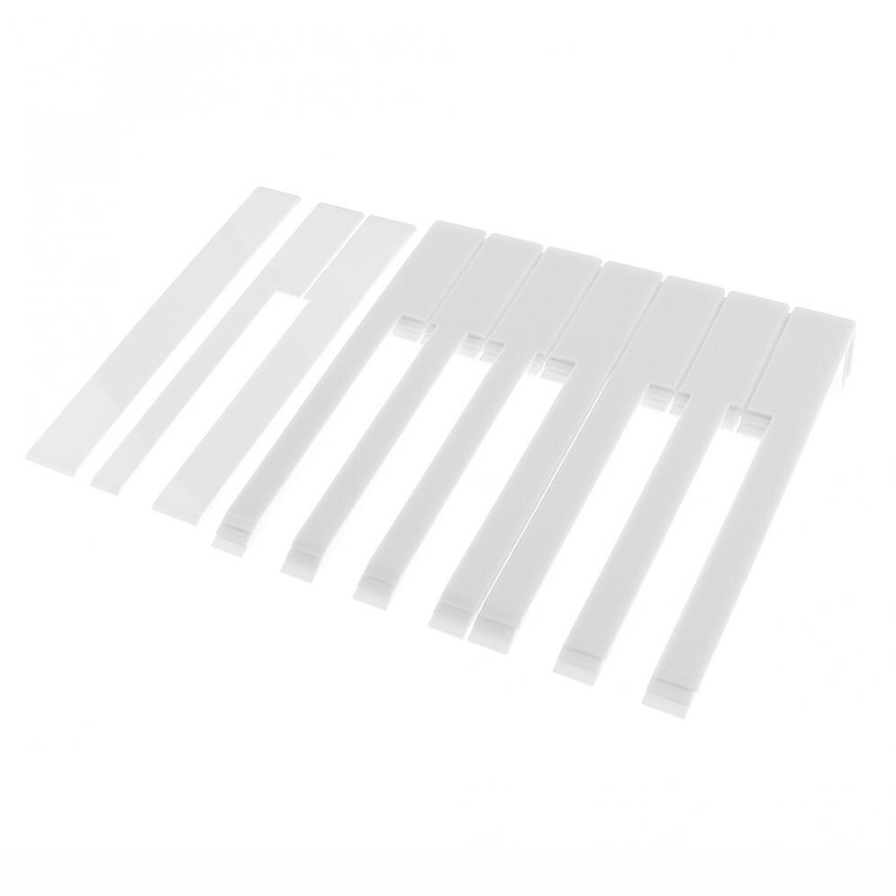 Piano Toetsbedekking 52 Pcs Piano Accessoires Piano Sleutel Top Reparatie Onderdelen Met Witte Kleur Voor Piano