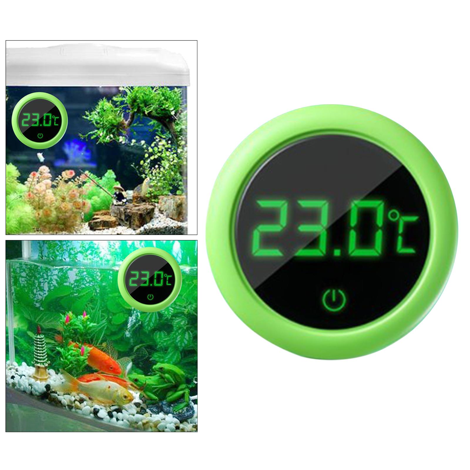 Digital Fisch Panzer Thermometer sofortig lesen hoch genau Stock an LCD Anzeige Mini Aquarium Thermometer Pro Aquarium Fisch Panzer