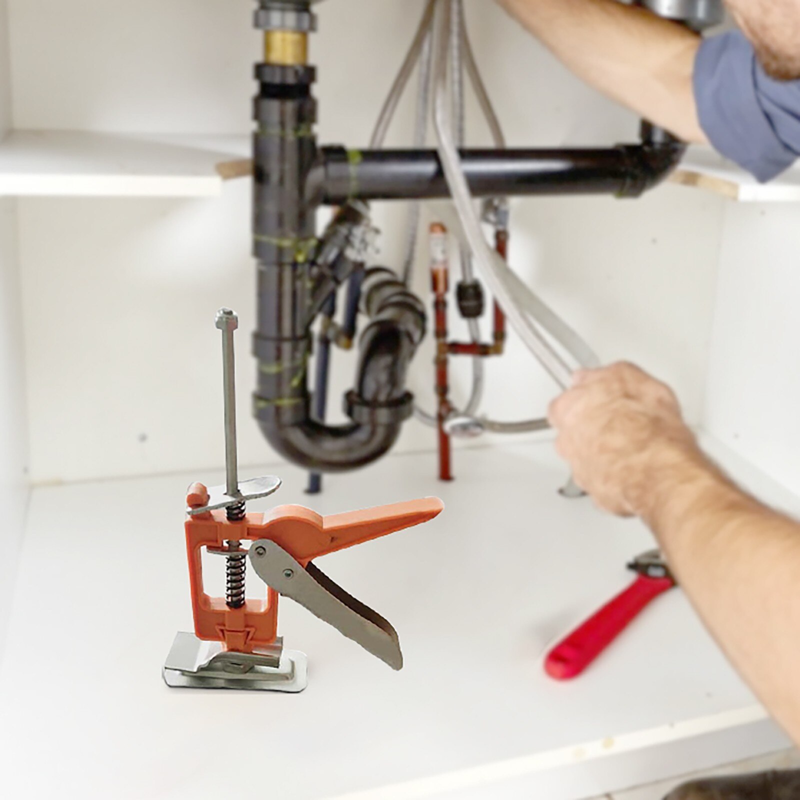 Piraat Arm Leveling Lifter Auxiliary Tool Lifting Leveler Deur Gebruik Board Lifter Sterke Pleister Vel Reparatie Slip Hand Tool