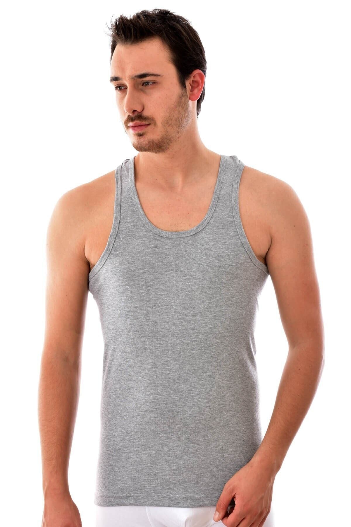Homme Débardeur Blanc 6 Pack Coton turc, Мужская белая майка, комплект из 6 хлопков, قميص رجالي أبيض بدون أكمام من 6 قطع قطن