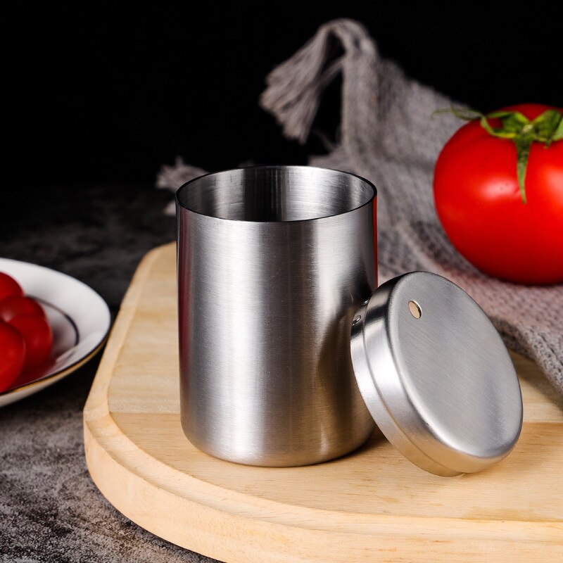 1PC Automatic Stainless Steel Toothpick Holder Secret Stash Cure Dent Toothpick Dispenser Cotton Swab Organizer House Tools