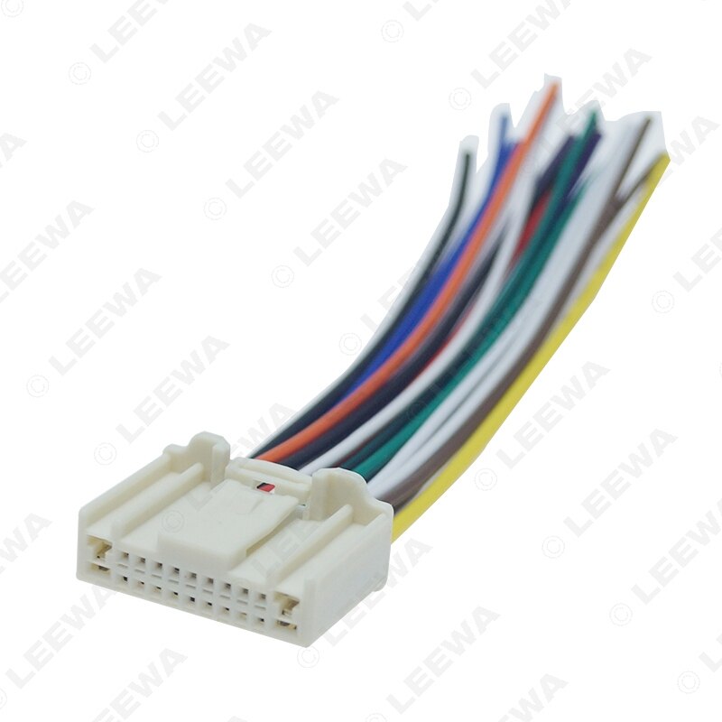LEEWA adaptateur de harnais de câblage de lecteur/CD stéréo de voiture pour Nissan/Subaru/Infiniti OEM Radio CD d&#39;usine # CA3995