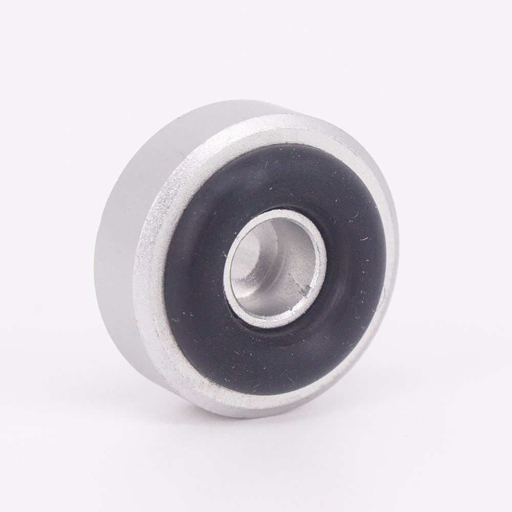 4Stck Verstärker Füße Stoßdämpfer 20*8mm Schwarz Silber Gold Lautsprecher plattenspieler Fuß Spitze Gummi Ring Verstärker füße Aluminium