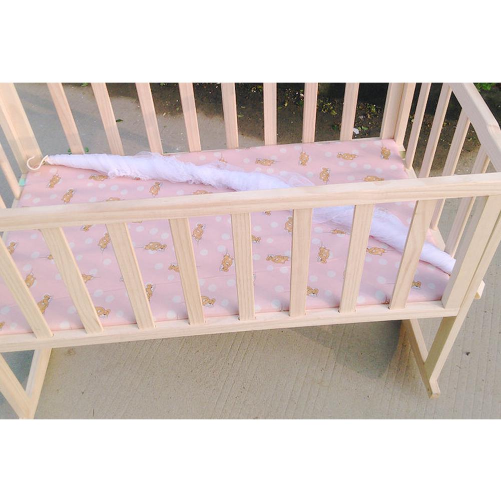 Kuulee Baby Summer Cradle Mesh Mosquito Net Foldable Large Size 100*60CM Baby Arched Mosquitoes Net Portable Crib