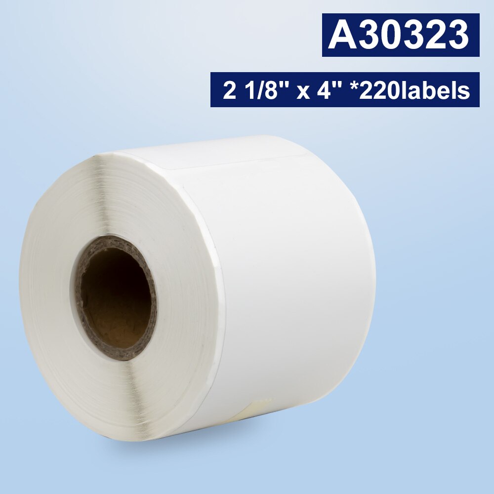 1Roll Etiqueta de Endereço 11352 11354 11355 99010 99012 99014 30252 30256 30323 etiqueta de Papel Térmico Etiqueta de Envio Para DYMO LabelWriter 450: 30323