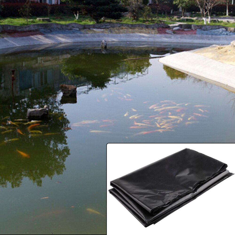 Pond Liner Garden Pads Black Streams Fountains Rubber 1.5x3.0M Landscaping Koi Ponds