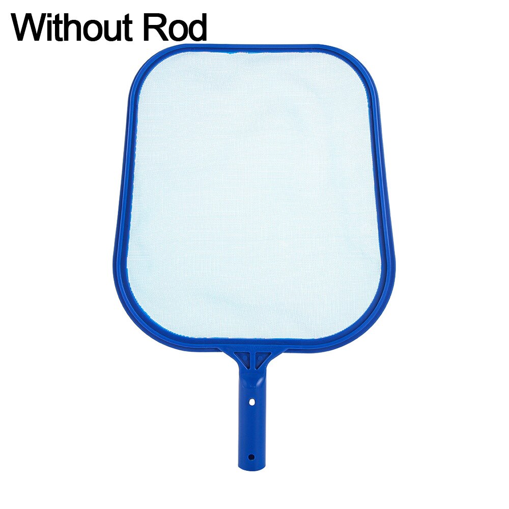 1pc pool sopnät teleskopstång pool skimmer rengöring fjädrar filter mesh yta pool damm ren verktyg: Utan stång