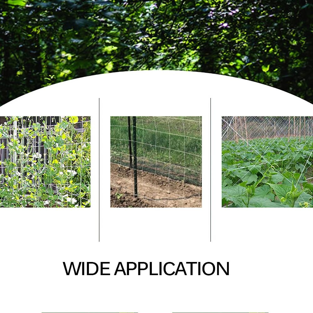 Tuinplant Trellis Netting Plant Ondersteuning Wijnstok Klimmen Hydrocultuur Tuinnet Accessoires Multi-Use