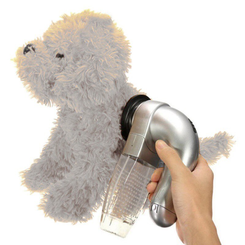 Pet Electrical Hair Fur Remover Shedding Grooming Brush Comb Dog Cat Puppy Vacuum Cleaner Trimmer Machine