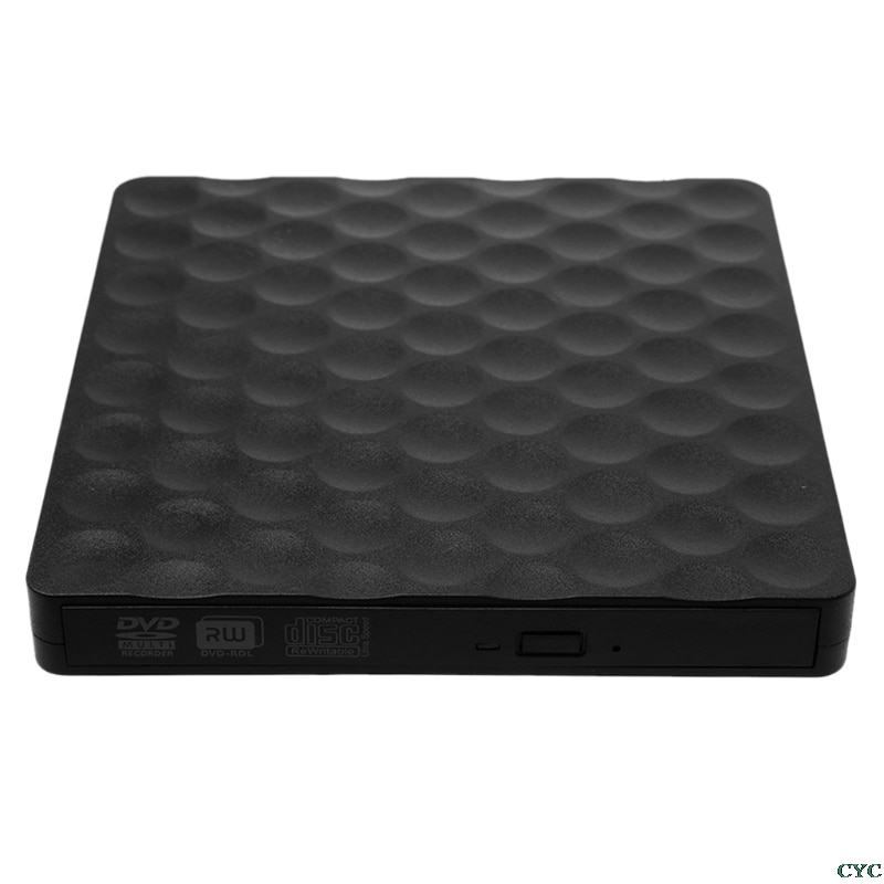 Ultra-slim USB 3.0 External CD DVD-RW Rom Masterizzatore Burner Writer 5Gbps Data di Trasferimento 14.8x14.2x1.8 centimetri per il Computer Portatile Desktop