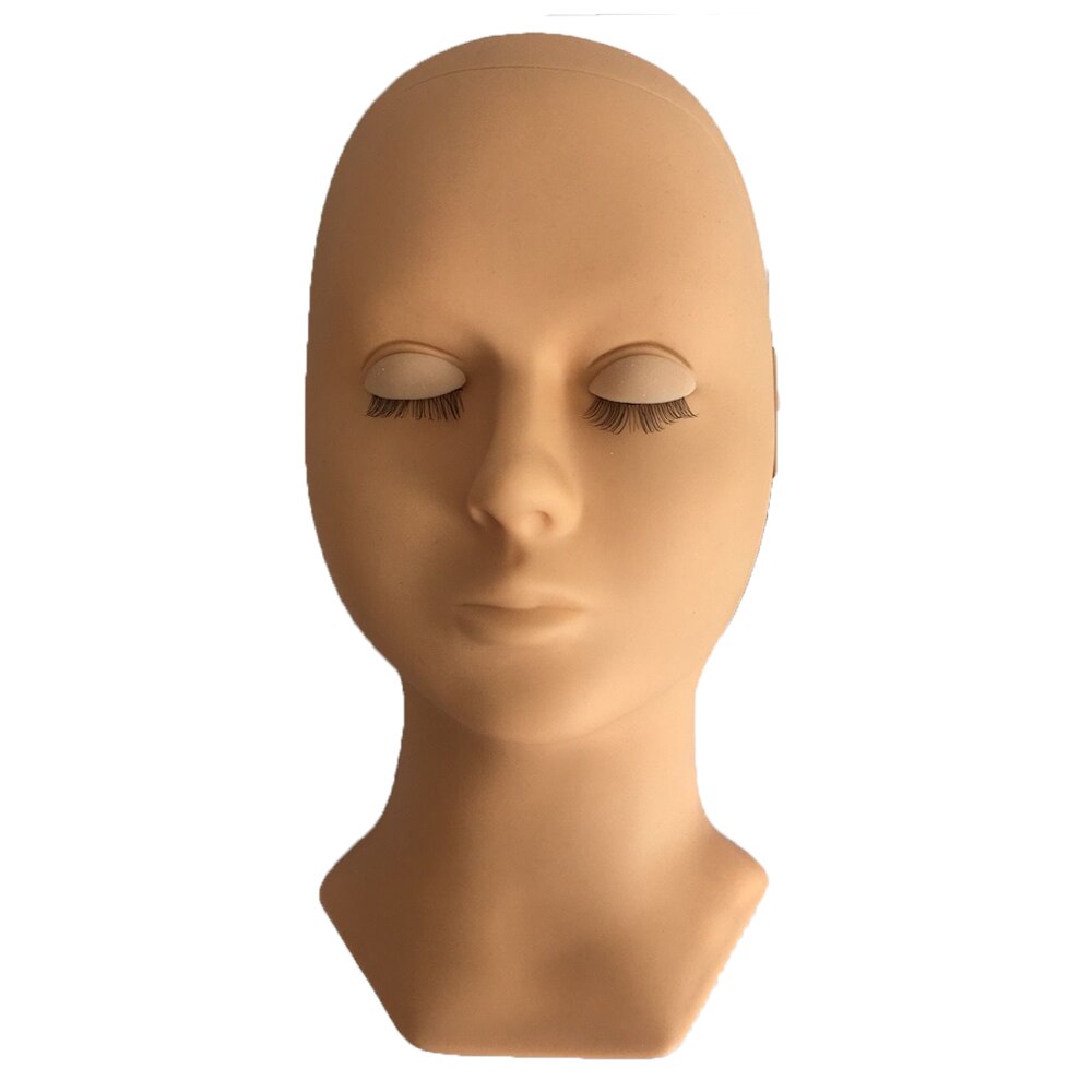 Cílios acessórios manequim para cílios manequim para cílios extensão suprimentos conjunto para cílios manequim prática cabeça cílios: Mold-A