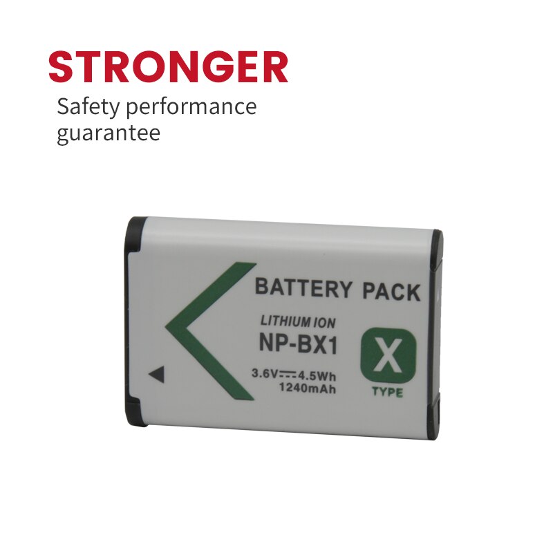 EPHESTION NP-BX1 NP BX1 Batterie Pour Sony DSC-WX350 HX60 HX400 H400 HX50 RX100M3 RX1R RX100M2 HX300 RX100 RX1 PJ410 X405 PJ240E