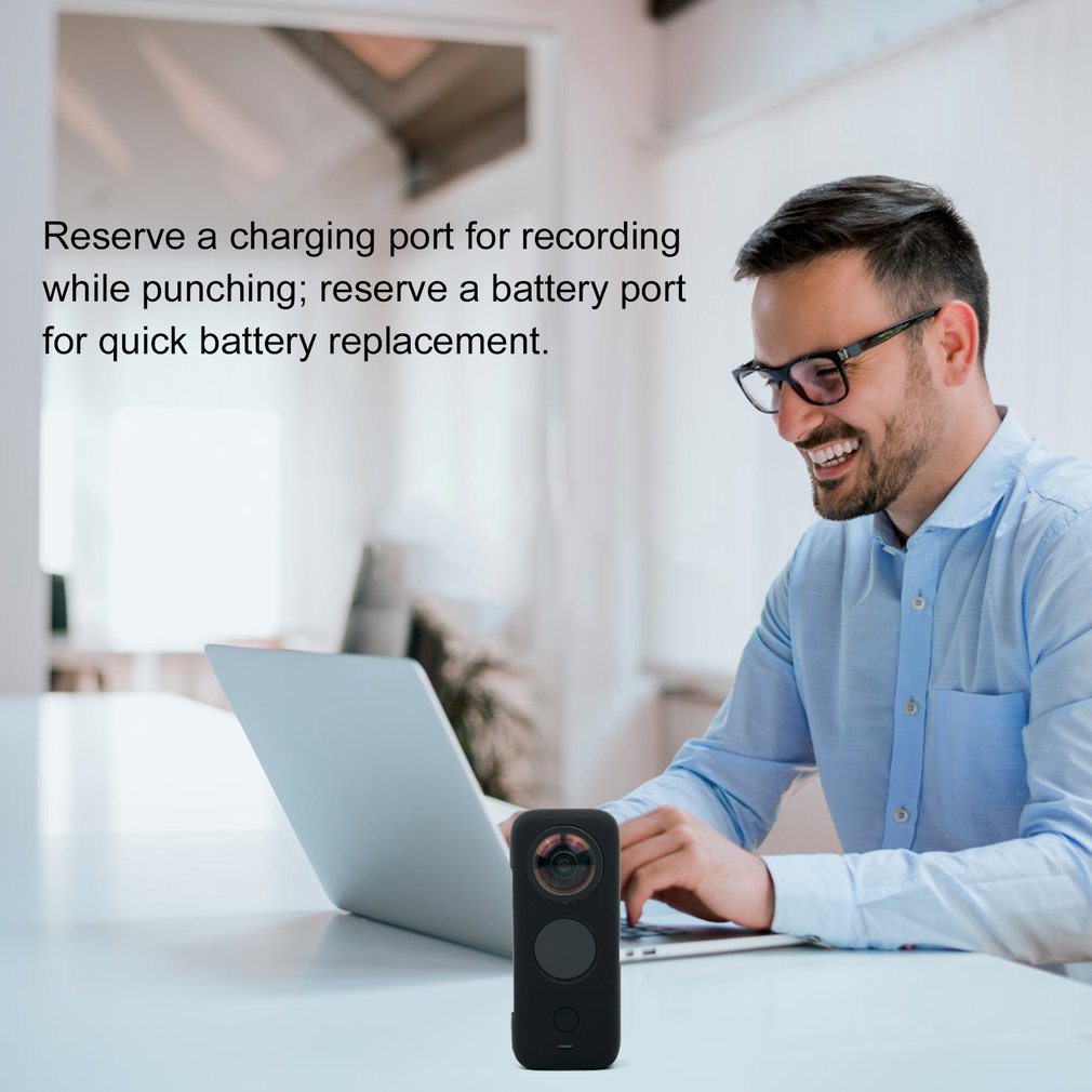 Per Insta360 ONE X2 custodia protettiva in Silicone per custodia protettiva per Insta 360 One X 2 accessori morbidi antigraffio