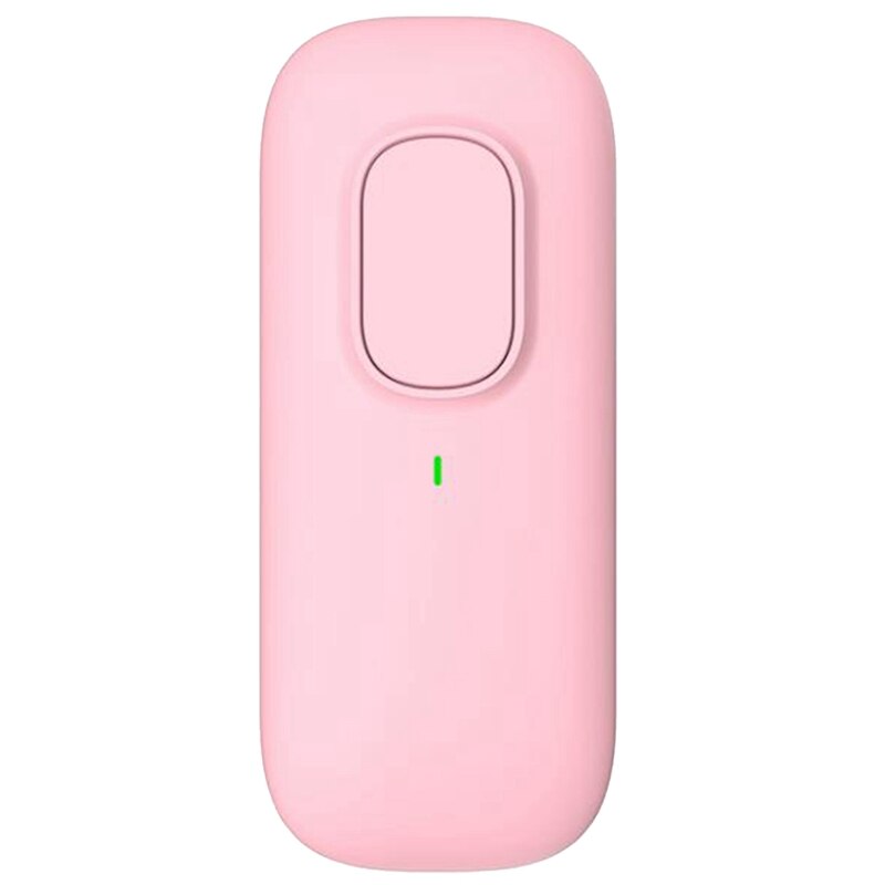 Negative Ion Generator Pluggable Air Purifier with Highest Output - Up to 35 Million Negative Ions/Sec EU Plug: Pink