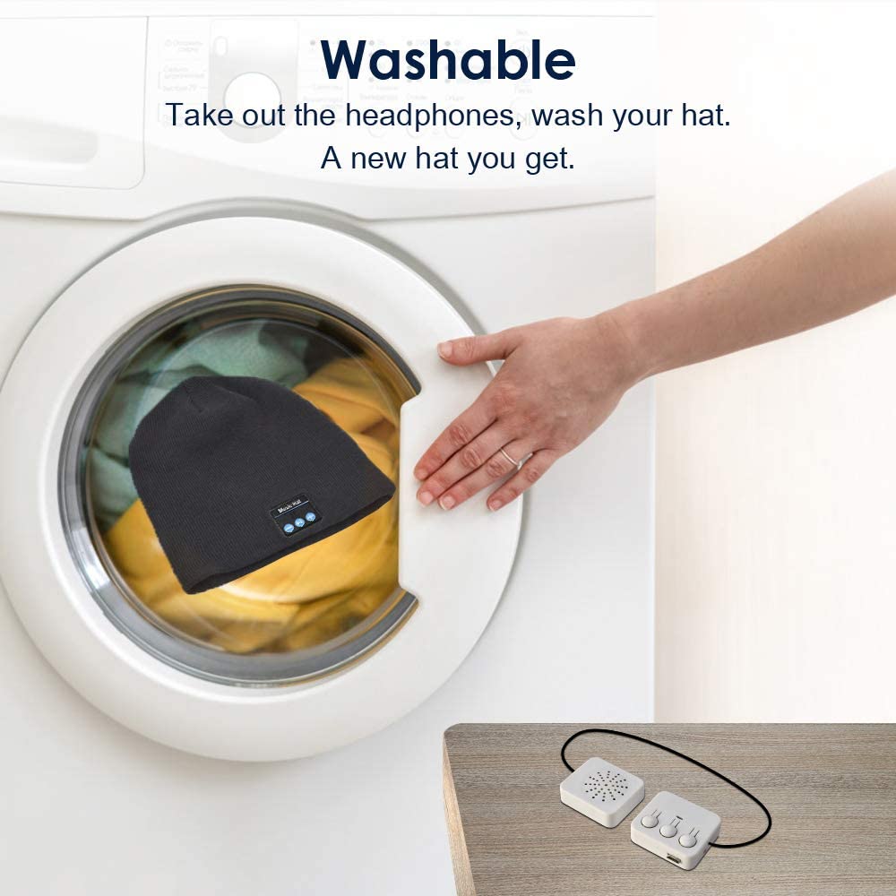 Bluetooth Beanie Hat Music Hat Men Hat Bluetooth Headphone