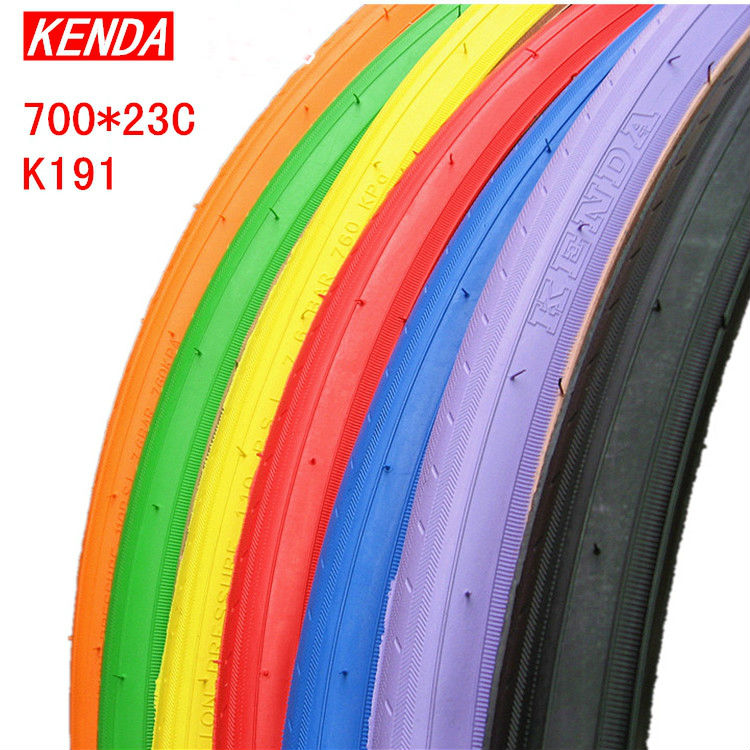 Origi Kenda Road Fiets Banden 700 * 23c Fixed Gear Flying Bike Tyre K191 110PSI Bike Tire Fietsen accessoires