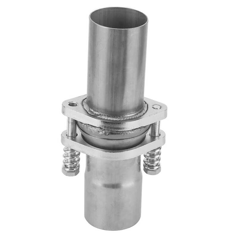 Spring Flange Exhaust Flange Spring Repair Pipe Kit Quick Fix 2.25in ID to 2.25in OD Universal Stainless Steel