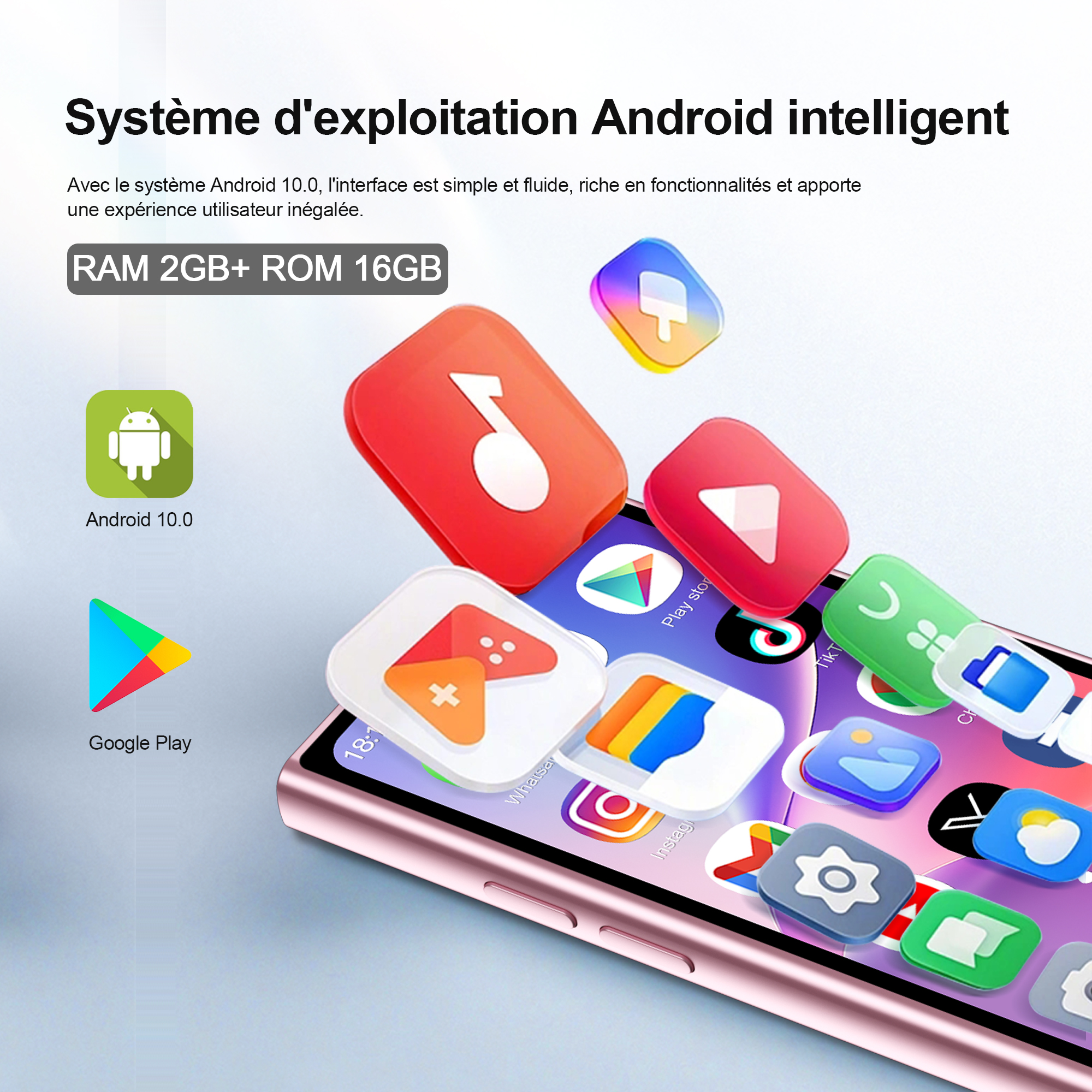 SERVO S27 Mini Android kleine Smartphone 3G WCDMA 16GB Rom abspielen Geschäft WiFi Gesicht Freischalten 4,0" Niedliches Mobiltelefon Dual SIM bereithalten