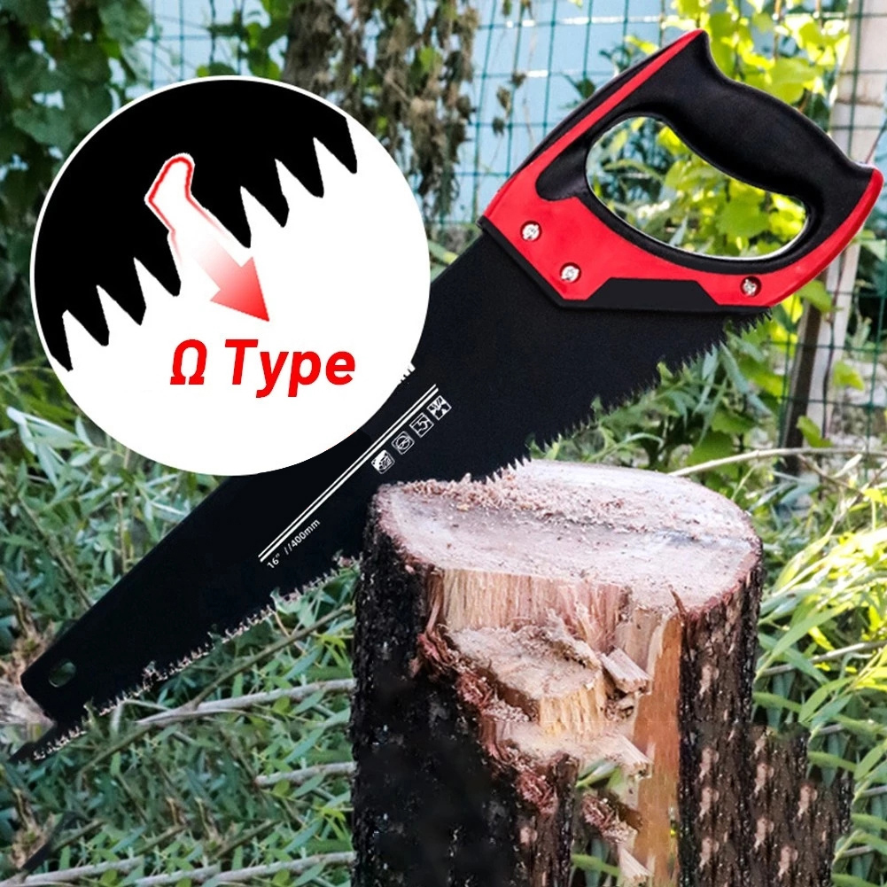 Steel Hand Saw 16/18/20 Inch Extra Long Blade HandSaw For Woodworking Cutting With Hard Teeth Folding Saw Handle Tool