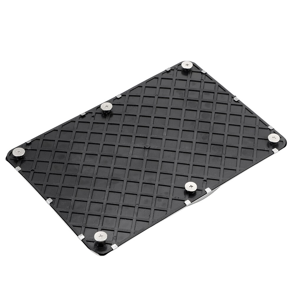 Universele Plaat Tapijt Driver Auto Side Floor Tapijt Matten Voet Hak Pedaal Auto Interieur Vloermat Patch Rvs