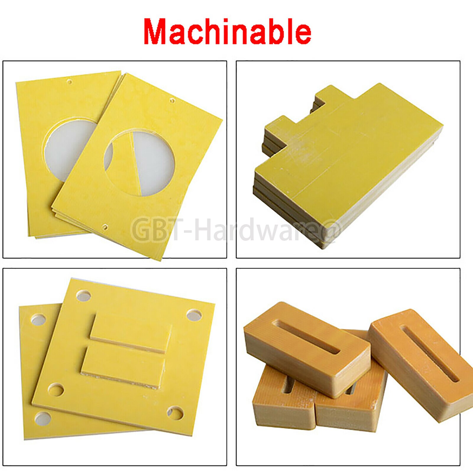 Circuit Insulation Board Epoxy Plate High Temperature Resistant 3240 Fiber Glass Sheet DIY Thick 1mm-8mm Electronics Electrical