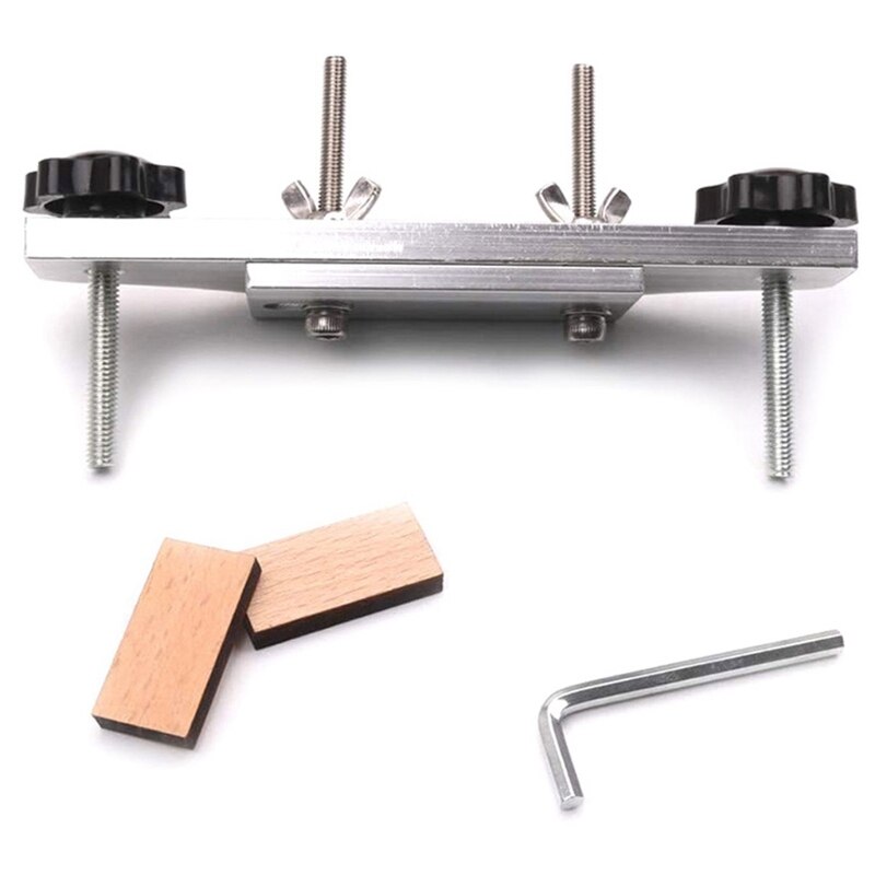 Metal Guitar Bridge Clamp Stainless Steel Guitar Bridge Bonding Tool for Luthiers Guitar Accessories