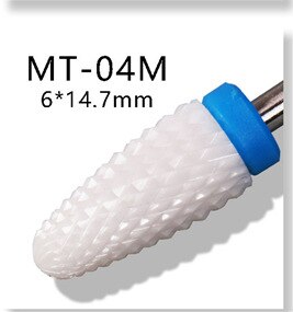 3/32 ''1 Stck Nagel Kegel Spitze Keramik Bohrer Bits Elektrische Häutchen Sauber Dreh Für Manikübetreffend Pedikübetreffend Schleifen Kopf Schleifer werkzeug: 04M