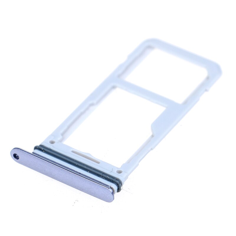1 Unidad de Soporte de tarjeta Sim Dual bandeja de ranura para Galaxy S8 S8 + ranura para tarjeta SIM Adaptador de soporte de bandeja de tarjeta SD