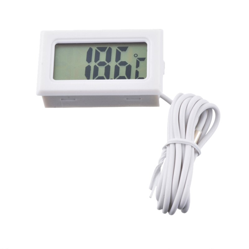 LCD Digitale Thermometer Waterdicht Aquarium Thermometer Mini Temperatuur Sensor Probe Aquarium Accessoires