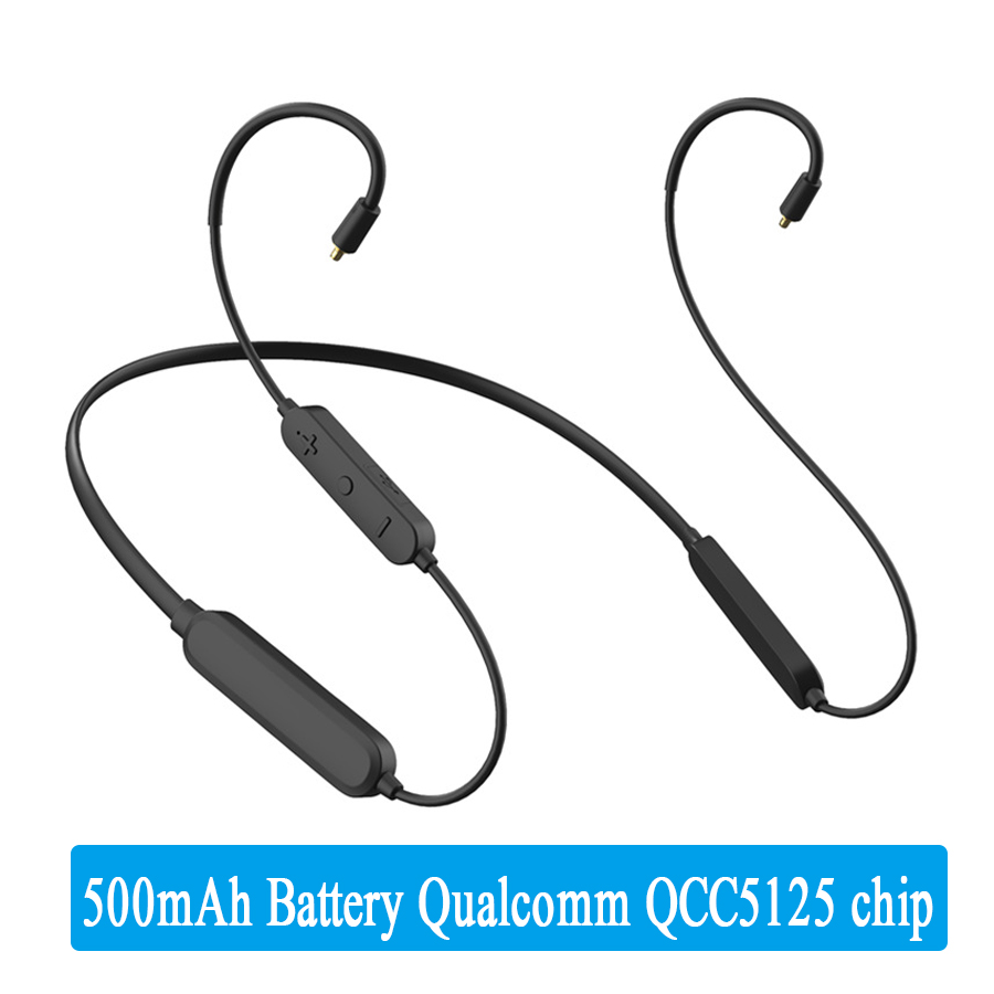 NEUE Qualcomm QCC5125 Chip Für MMCX 0,78 2PIN QDC ZSN IE80 A2DC Bluetooth 5,0 Kopfhörer Upgrade Kabel AptX-HD aptX Adaptive AAC: WHITE