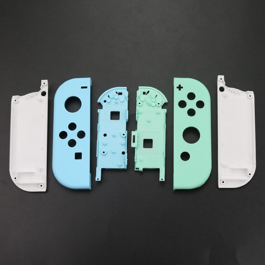 JCD 1Set Plastic Hard Shell For Nintend Switch Joy-Con Controller for NS NX Joy Con White Blue Green Housing Shell Case Cover