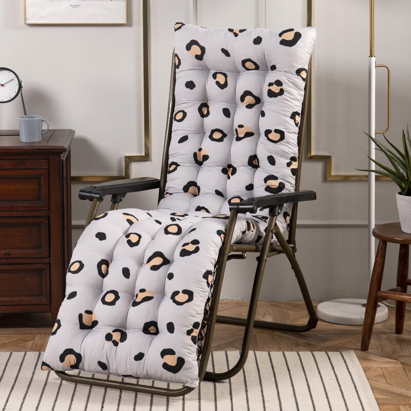 Coussin de chaise de Patio | Chaise longue d'extérieur, chaise de pont à bascule, siège de banc, matelas, sans chaise: Leopard