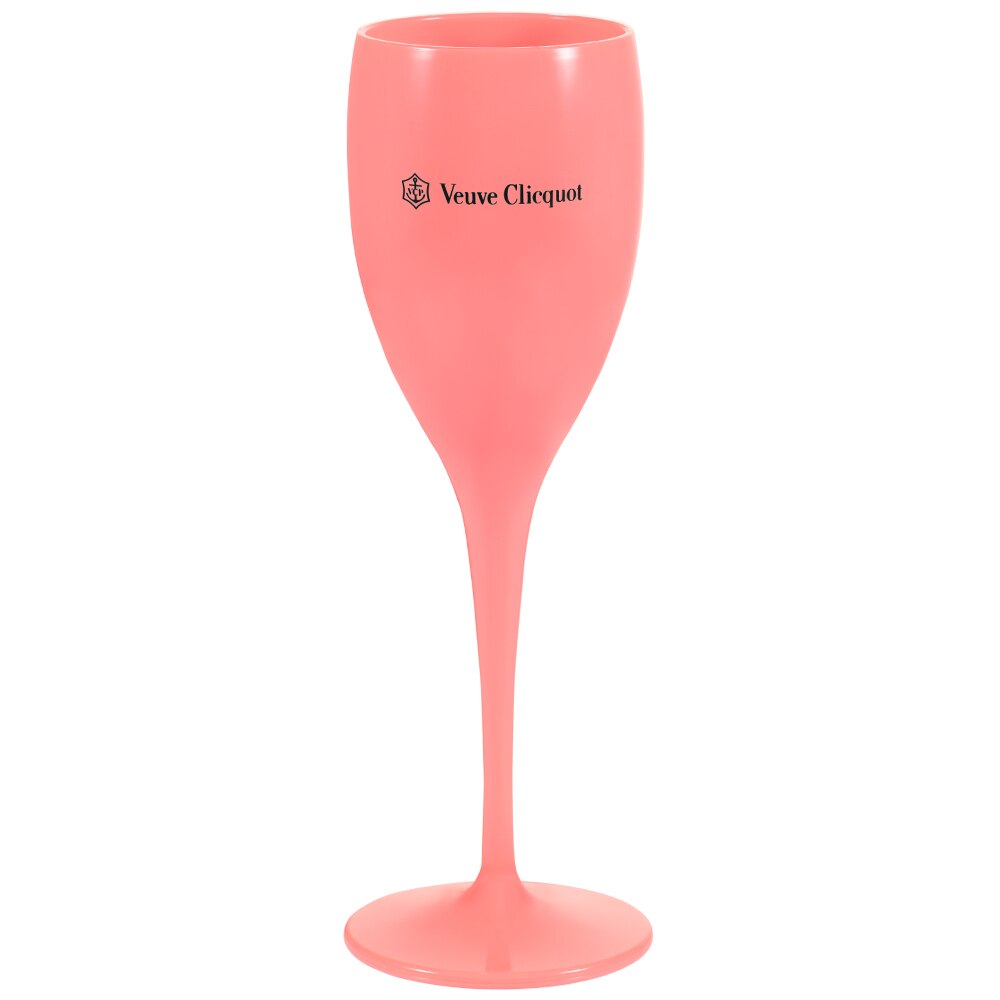 Fluiten Party Champagne Plastic Bekers Wijn Bier Koeler Cocktail Cup Witte Kast Acryl Champagne Emmers: Pink-175ml